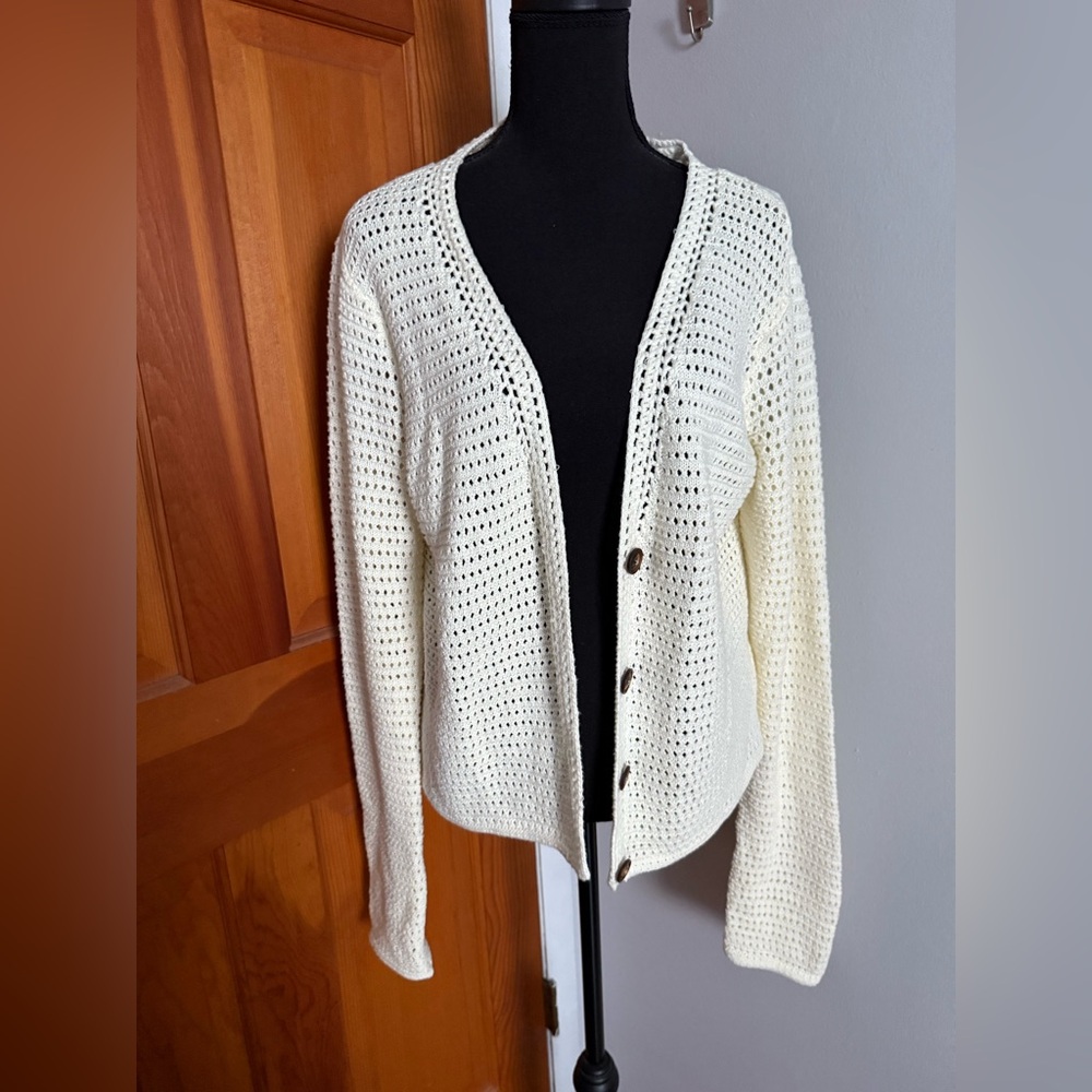 Joie Woven Cardigan - Picture 1 of 6